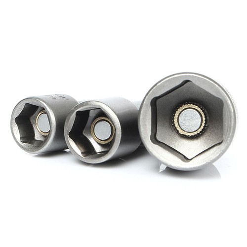 1/4" Hex Shank Magnetic Nut Driver Socket Metric Impact Drill Bit 6mm To 13mm - Picture 2 of 7