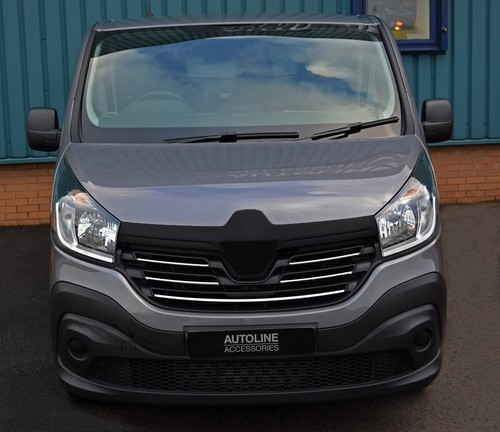 Chrome Front Grille Accent Trim Set Covers 5pc To Fit Renault Trafic (2014-2019) - Picture 4 of 5