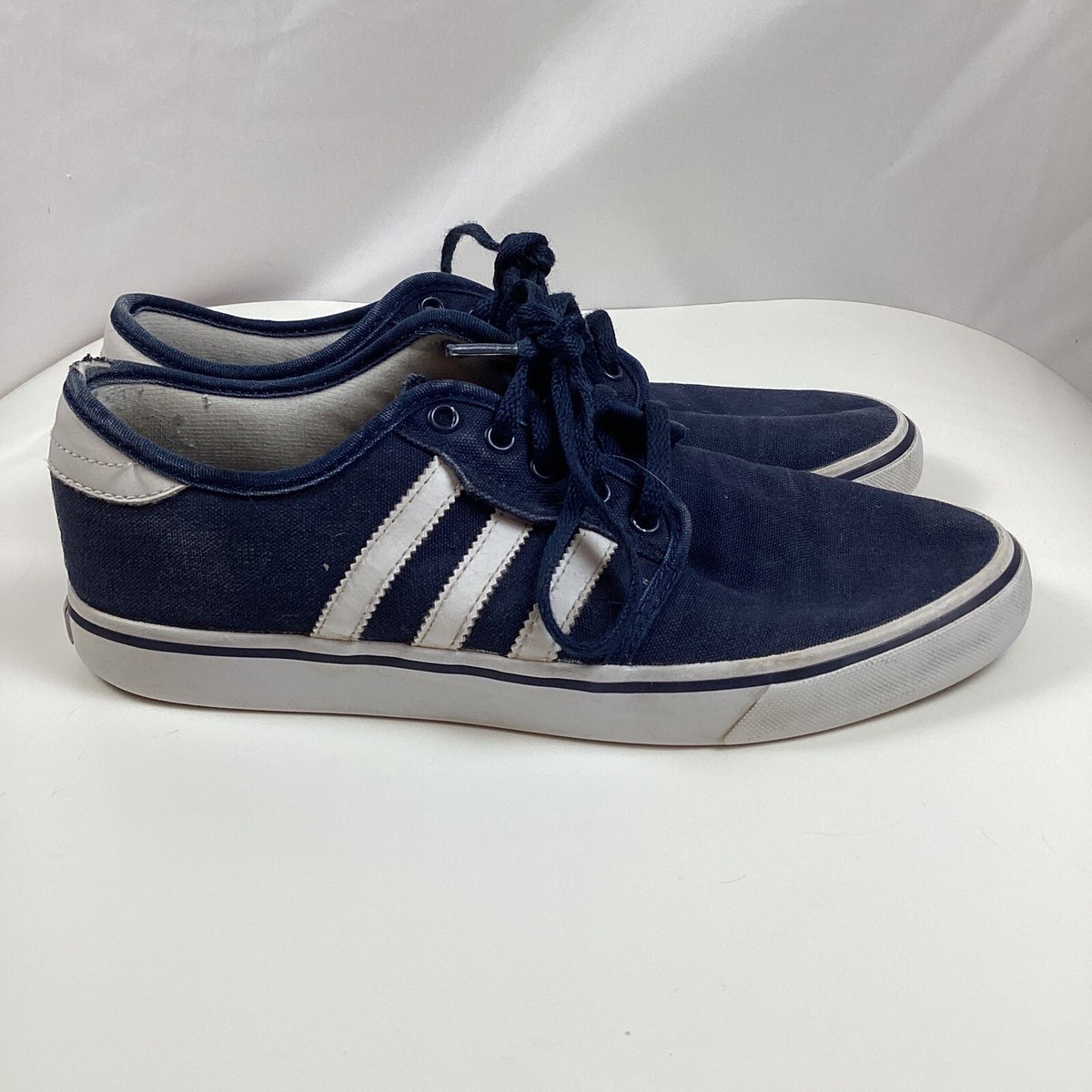 Adidas Mens Seeley Skateboard Shoes Navy Blue AQ8530 Size 7.5 | eBay