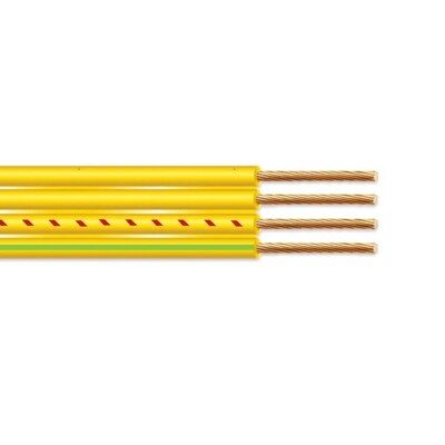 10/3 With Ground Flat Yellow Submersible Cable Well Pump Wire 600V