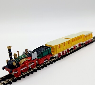 Spur Z Scale Stephenson Adler Dampflok Reisezugwagen Modelleisenbahn Zug