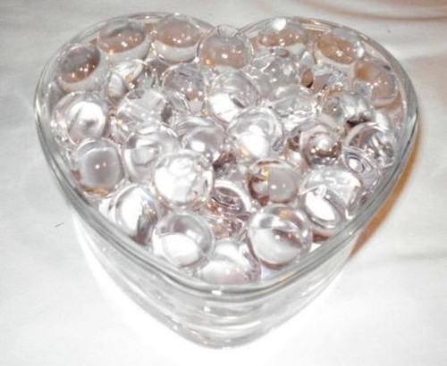 Perlas de agua de relleno de jarrón - Cuentas redondas de gel para almacenamiento de agua - se hinchan hasta 1/2" - Imagen 61 de 62