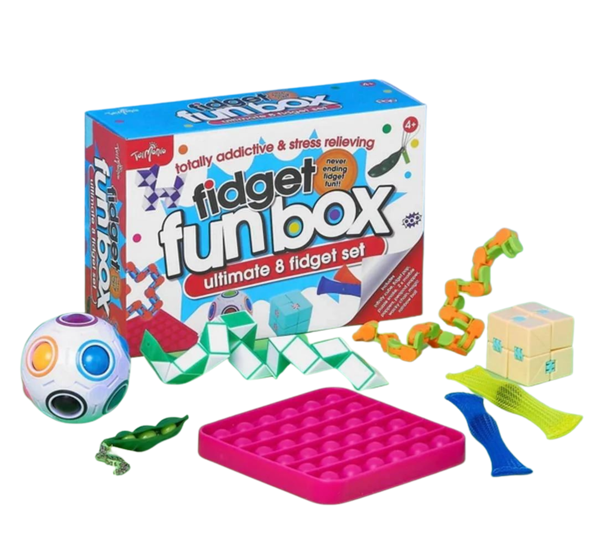 FIDGET FUN BOX 42370 Ultimate Fidget Set (Box damaged) for sale