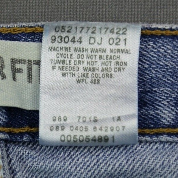 Vintage Men 2005 Levi's 505 Jeans Regular Fit Straight Leg Sz