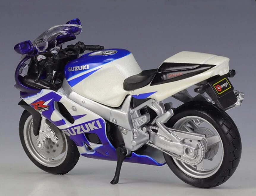 1:18 Bburago Suzuki GSX R750 Motorcycle Bike Model New in Box - Image 4 of 4