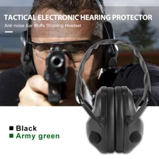 Folding Electronic Ear Muffs Hearing Noise Protection Hunting Shooting headset