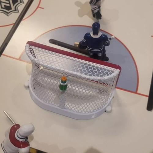 STIGA - TABLE ROD HOCKEY 2x(Pair) GOAL/NET GATORADE W/ CLEAR CURTAIN - Picture 3 of 8