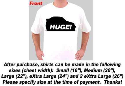 New Mini Cooper S Cartoon car t-shirt - Red Car Image on a white shirt - Picture 2 of 2