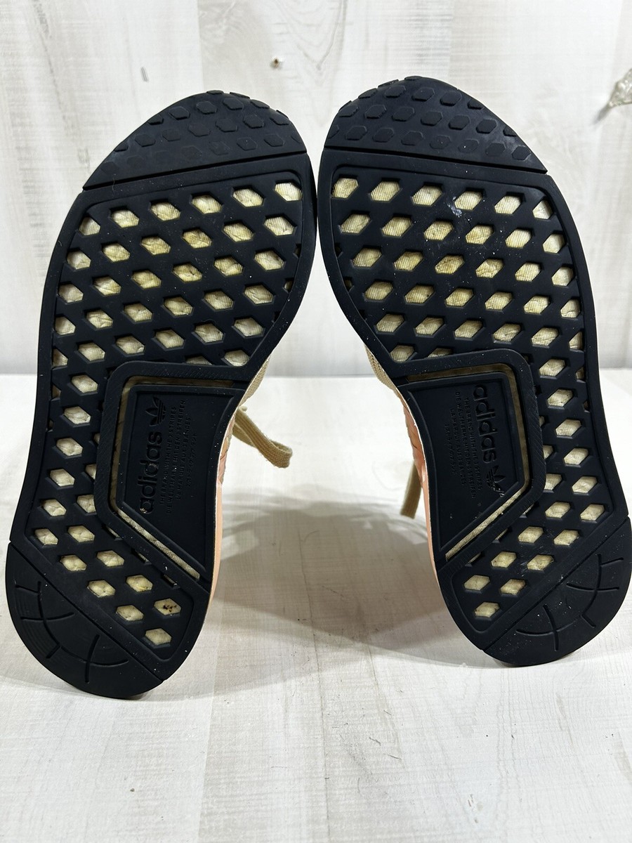 adidas gazelle silver green womens ADIDAS Size 12 White Pink Mesh Nylon Low Top Deerupt Runner Sneakers  Sui  Generis Designer Consignment