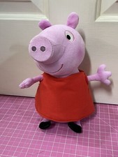 Peppa Pig Talking Plush 12" Doll Hug And Oink Stuffed Animal