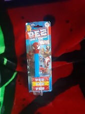 Spiderman Pez Candy Dispenser Marvel Super Heroes Blue Stem Brand New EXP 3/25