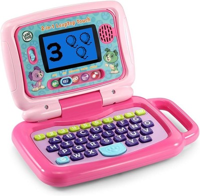 LeapFrog 2-in-1 LeapTop Touch, Pink 