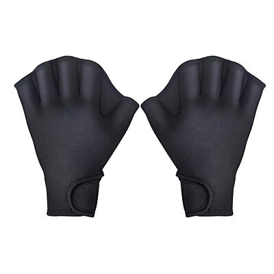 1 Paar Schwimmhandschuhe Aquatic Water Aqua Webbed Neoprene Training Surfing Swi