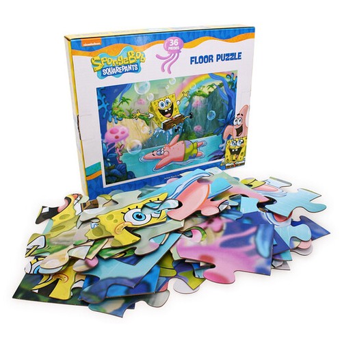spongebob squarepants 36-piece floor puzzle kids puzzle gift idea - Picture 3 of 4