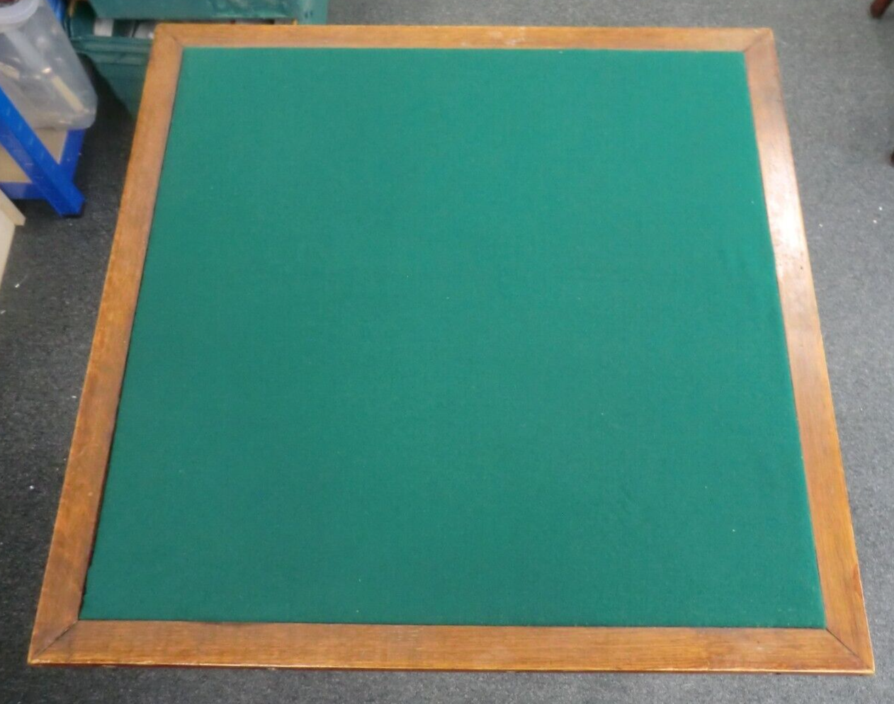 EARLY 20th Century "ATCRAFT OF LONDON" Oak Folding Card Table With