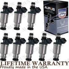 8 Oem Aurus New Fuel Injectors For Toyota 4.0l 1uz-fe Motor 23209-50020 84212136 8 Oem Aurus New Fuel Injectors For Toyota 4.0l 1uz-fe Motor 23209-50020 84212136