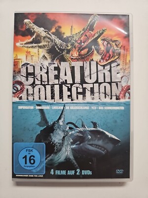 Supershark DVD + Creature Collection 2-DVD: Supergator, Dinoshark, Lockjaw, Yeti
