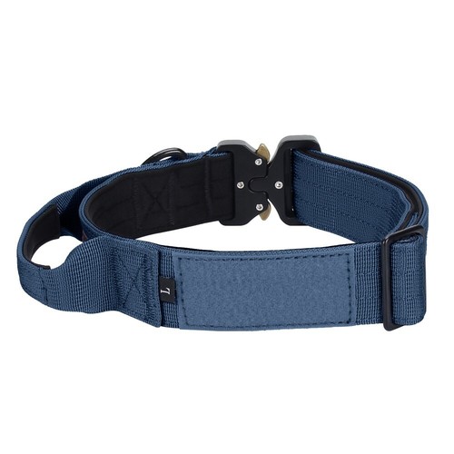 TSG Nylon Heavy Duty Dog Collar With Handle CanineTraining Walking - Picture 42 of 67