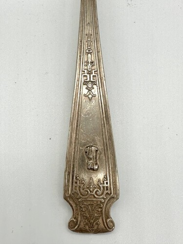 1918 Mandarin Sterling Silverware Set of Four Forks Monogrammed "C" by Whiting - Picture 7 of 9