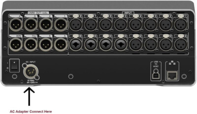 AC Adapter-Power Supply for Yamaha DM3 and DM3-D, DM-3S Digital