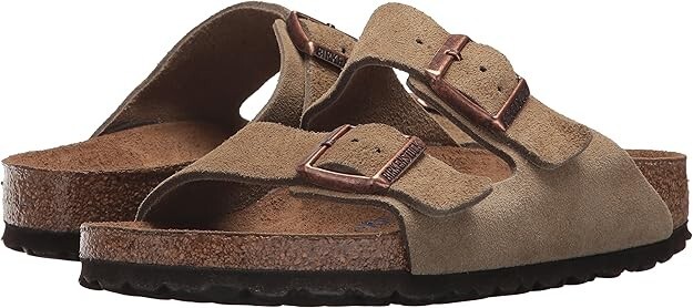 Birkenstock Men's BIRK-252901 Arizona Soft Footbed Jasper