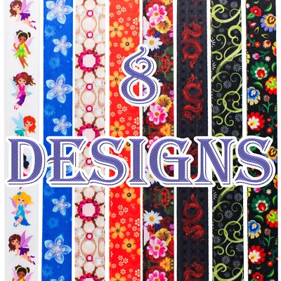 Beautiful Rolseley Lanyard Neck Strap with Multicolour Patterns & Metal Clip