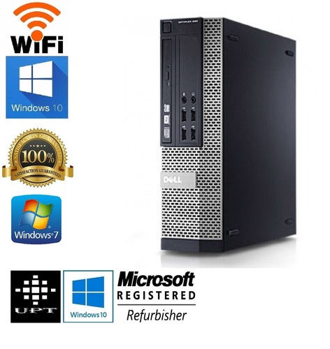 Dell OptiPlex 790/990 Intel i5 Quad SFF or DT Windows 7/10 4GB/8GB WiFi PC - Picture 6 of 12
