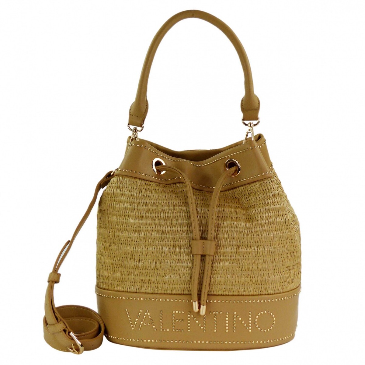 VALENTINO BAGS Borsa A Secchiello Naturale 8058043928333