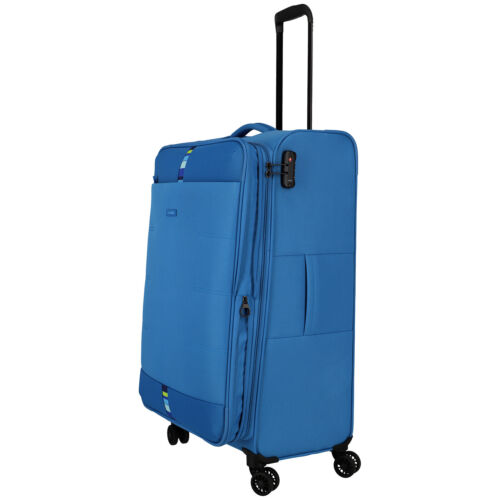 Travelite Rügen 4-Rollen Weichgepäck Trolley L 4-Rad Koffer Luggage 78 cm 3,4 kg - Bild 4 von 22