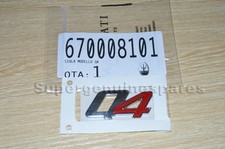 Maserati Quattroporte & Ghibli Q4 Emblem badge New,#670008101