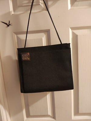 Givenchy Grey Synthetic Shoulder Bag Authentic
