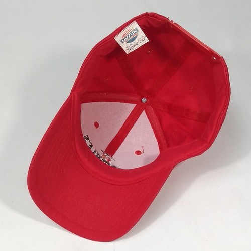 Terrible's St Jo Frontier Casino Snapback Hat Red Cap Adjustable Vtg Nissun Flaw - Picture 14 of 18