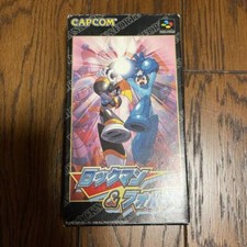 Rockman & Forte Megaman Super Famicom SFC Game Japan Used
