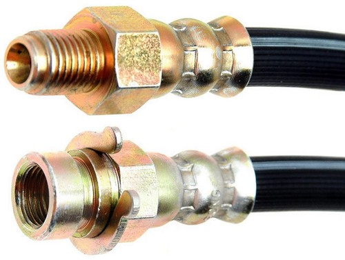 Front Brake Hydraulic Hose Fits: 1941 DeSoto S-8 Raybestos Element3 Brake Hose - Picture 3 of 6