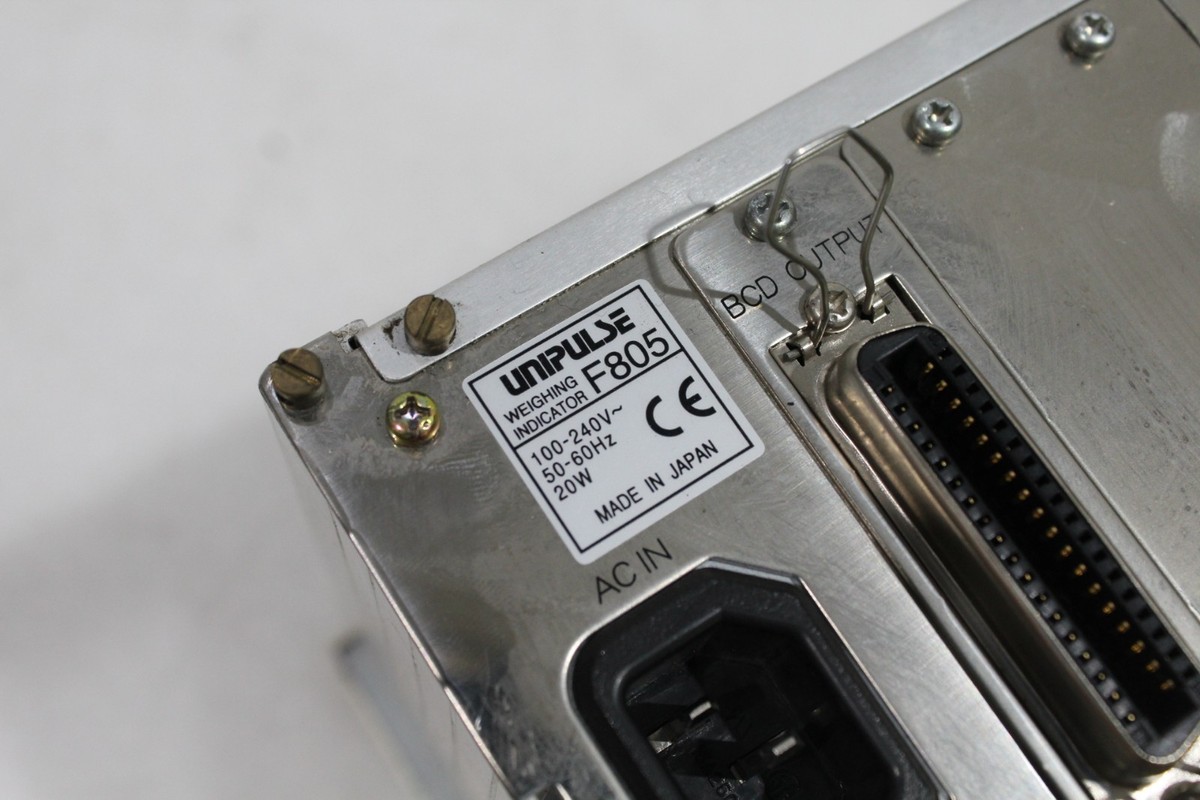 UNIPULSE F805 WEIGHING INDICATOR & BCD Output & RS-485 Interface 
