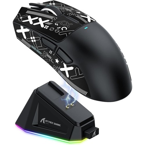 ATTACK SHARK X11 BT/2.4G Wireless/Kabelgebundene Gaming-Maus, PixArt PAW3311 - Afbeelding 27 van 67