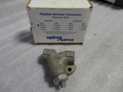 Spirax Sarco 67974 Strainer Connector 1/2 in NPT Stainless Steel