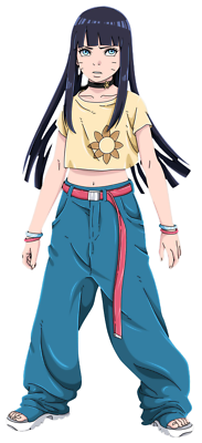Himawari Uzumaki Boruto Weatherproof Anime Sticker 6