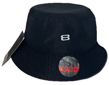 Layer 8 boys cap Infant Hat BLACK Chin Strap UPF 40 Sun Hat NEW/W/Tags See Pics