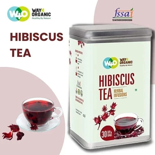 WAY 4 ORGANIC W4O Hibiscus Tea 30TB