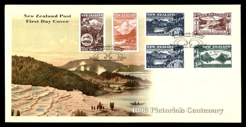 Mayfairstamps New Zealand FDC 1998 Mountain Scenery Combo First Day Cover aaw_53