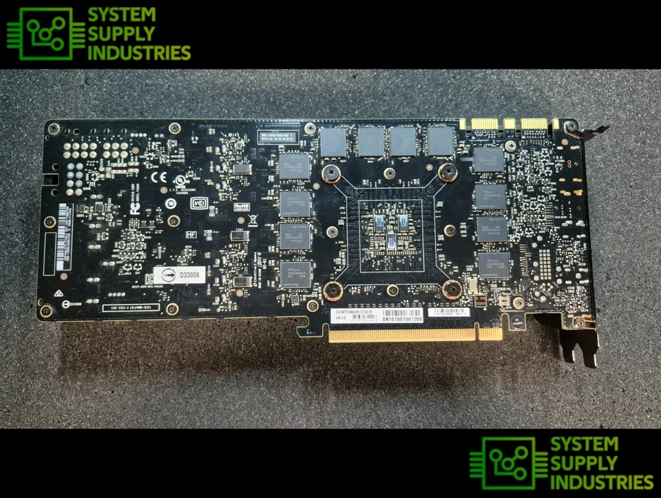 NVIDIA GeForce GTX Titan X 12GB GDDR5 GPU Graphics Card P/N: GV-NTITANXD5-12GD-B - Image 2 of 4