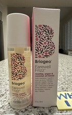 Briogeo FAREWELL FRIZZ Hair Oil Rosehip Argan 1oz/30mL FULL SZ Sealed Box 30
