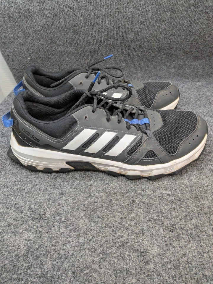 Adidas Rockadia Trail Zapatos Carbono/Negro/Blanco Talla 12D Cloudfoam Usados Foto 4 de 4