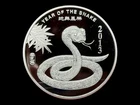 💰2 Troy Oz Silver Round, 2013 Year Of The Snake, Encapsulated, Free Gift!💵