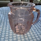 Hocking Vintage Princess Pink 32 Ounce Pitcher Depression Glass 1931 - 1935 — photo 2