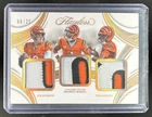 2025 Panini Flawless Joe Burrow Ja'Marr Chase Tee Higgins Triple Patches #/25