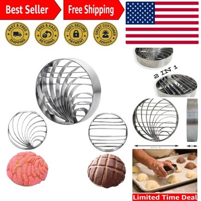4.1 Inch Dishwasher Safe Mexican Bread Mold - Perfect for Pan Dulce Conchas