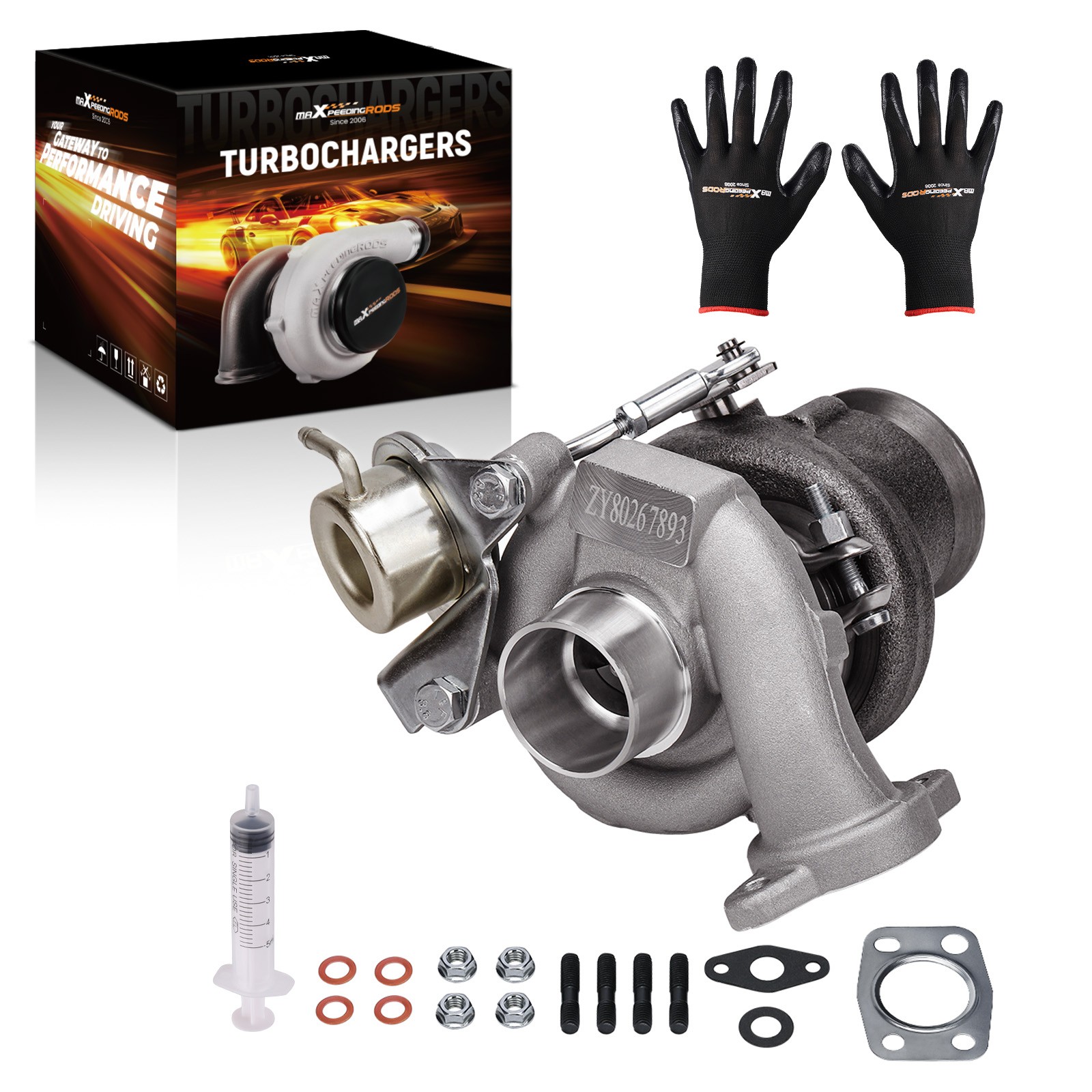 Turbocompresseur Berlingo 1.6 HDi 75 et 90 CV - Moteur 49173-07502