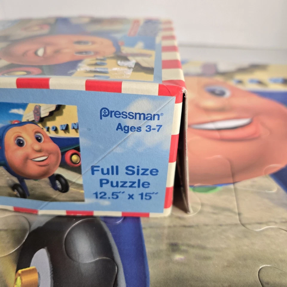 Jay Jay The Jet Plane 24 Piece Puzzle 2002 Pressman Kids Jigsaw Complete - Image 4 of 4